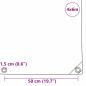 Preview: Plane 650g / m² Braun 4 x 6 m Canvas mit PVC-Beschichtung