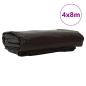 Preview: Plane 650g / m² Braun 4 x 8 m Canvas mit PVC-Beschichtung