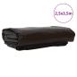 Preview: Plane 650g / m² Braun 2,5 x 3,5 m Canvas mit PVC-Beschichtung