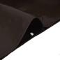 Preview: Plane 650g / m² Braun 5 x 7 m Canvas mit PVC-Beschichtung