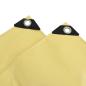 Preview: Plane 650g / m² Beige 4 x 6 m Canvas mit PVC-Beschichtung