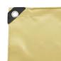 Preview: Plane 650g / m² Beige 4 x 6 m Canvas mit PVC-Beschichtung