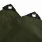Preview: Plane 650g / m² Olive Grün 1,5 x 2 m Canvas mit PVC-Beschichtung