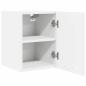 Preview: Hängeschrank Riga 2 pcs Weiß 30 x 31 x 40 cm Holzwerkstoff