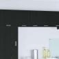 Preview: ARDEBO.de - Hängeschrank Riga 2 pcs Schwarze Eiche und Weiß 30 x 31 x 40 cm