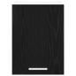 Preview: Hängeschrank Riga 2 pcs Schwarze Eiche und Weiß 30 x 31 x 40 cm