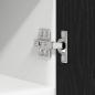 Preview: Hängeschrank Riga 2 pcs Schwarze Eiche und Weiß 30 x 31 x 40 cm