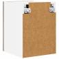 Preview: Hängeschrank mit Regal Riga 2 pcs Geräucherte Eiche und Weiß