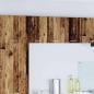 Preview: ARDEBO.de - Hängeschrank 2 stk. Altes Holz und Weiß Holzwerkstoff