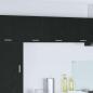 Preview: ARDEBO.de - Hängeschrank Riga 2 pcs Schwarze Eiche und Weiß 40 x 31 x 40 cm