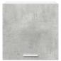 Preview: Hängeschrank Riga 2 pcs Betongrau und Weiß 40 x 31 x 40 cm
