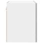 Preview: Hängeschrank Riga 2 pcs Betongrau und Weiß 40 x 31 x 40 cm