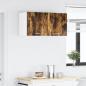 Preview: Hängeschrank Riga Geräucherte Eiche und Weiß 40 x 31 x 40 cm