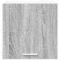 Preview: Hängeschrank mit Tür Riga Grau Sonoma und Weiß 40 x 31 x 40 cm