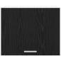 Preview: Hängeschrank Riga 2 pcs Schwarze Eiche und Weiß 50 x 31 x 40 cm