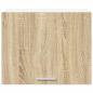 Preview: Hängeschrank Riga 2 pcs Sonoma-Eiche und Weiß 50 x 31 x 40 cm
