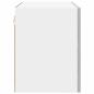 Preview: Hängeschrank Riga 2 pcs Betongrau und Weiß 50 x 31 x 40 cm