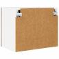 Preview: Hängeschrank mit Regal Riga 2 pcs Geräucherte Eiche und Weiß