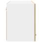Preview: Hängeschrank Riga 2 pcs Sonoma-Eiche und Weiß 60 x 31 x 40 cm