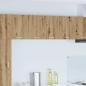 Preview: ARDEBO.de - Hängeschrank Riga 2 pcs Artisan-Eiche und Weiß 60 x 31 x 40 cm