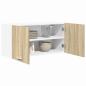 Preview: Hängeschrank Riga Sonoma-Eiche 80 x 31 x 40 cm Holzwerkstoff