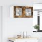 Preview: Hängeschrank Riga 2 pcs Geräucherte Eiche 40 x 31 x 40 cm