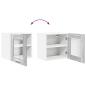 Preview: Hängeschrank Riga Graues Sonoma 40 x 31 x 40 cm Holzwerkstoff