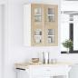 Preview: Hängeschrank mit Regal Riga 2 pcs Sonoma-Eiche 60 x 31 x 40 cm