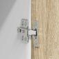 Preview: Hängeschrank Riga 2 pcs Sonoma-Eiche und Weiß 30 x 31 x 80 cm