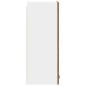 Preview: Hängeschrank Riga 2 pcs Altes Holz und Weiß 30 x 31 x 80 cm