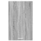 Preview: Hängeschrank mit Tür Riga Grau Sonoma und Weiß 50 x 31 x 80 cm
