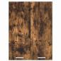 Preview: Hängeschrank mit Regal Riga Geräucherte Eiche 60 x 31 x 80 cm