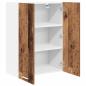 Preview: Hängeschrank mit Tür Riga Altholz 60 x 31 x 80 cm Holzwerkstoff