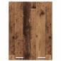 Preview: Hängeschrank mit Tür Riga Altholz 60 x 31 x 80 cm Holzwerkstoff