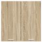 Preview: Hängeschrank Riga Sonoma-Eiche 80 x 31 x 80 cm Holzwerkstoff