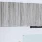 Preview: ARDEBO.de - Hängeschrank Riga Graues Sonoma 80 x 31 x 80 cm Holzwerkstoff