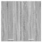 Preview: Hängeschrank Riga Graues Sonoma 80 x 31 x 80 cm Holzwerkstoff