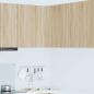 Preview: ARDEBO.de - Hängeschrank Riga Sonoma-Eiche und Weiß 57 x 57 x 80 cm