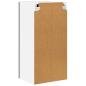Preview: Hängeschrank Riga 2 pcs Schwarz Eichen-Optik 40 x 31 x 80 cm