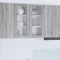 Preview: ARDEBO.de - Hängeschrank Riga Graues Sonoma 40 x 31 x 80 cm Holzwerkstoff