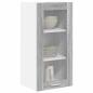 Preview: Hängeschrank Riga Graues Sonoma 40 x 31 x 80 cm Holzwerkstoff