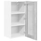 Preview: Hängeschrank Riga Graues Sonoma 40 x 31 x 80 cm Holzwerkstoff