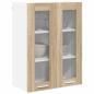 Preview: Hängeschrank Riga Sonoma-Eiche 60 x 31 x 80 cm Holzwerkstoff