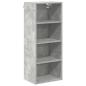 Preview: Hängeschrank Riga Beton Grau 40 x 29,5 x 100 cm Holzwerkstoff