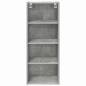 Preview: Hängeschrank Riga Beton Grau 40 x 29,5 x 100 cm Holzwerkstoff