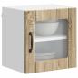 Preview: Wandglas-Schrank LUCCA 2 stk. Sonoma-Eiche Holzwerkstoff