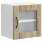 Preview: Wandglas-Schrank LUCCA 2 stk. Sonoma-Eiche Holzwerkstoff