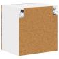 Preview: Küchenhängeschrank mit Regal Geräucherte Eiche 40 x 31 x 40 cm