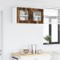 Preview: Küchenhängeschrank 2 pcs Geräucherte Eiche 40 x 31 x 40 cm