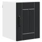 Preview: Wandschrank LUCCA 2 stk. Schwarz Holzwerkstoff